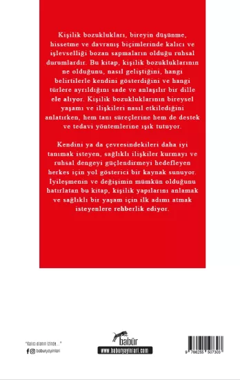 Kişilik Bozuklukları, Serenay Özen